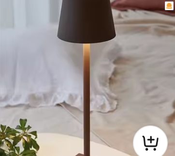 Vintage LED Candle Warmer Lamp melting jar candle from above